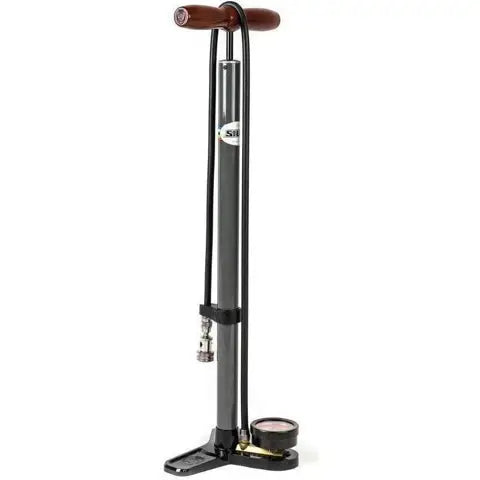 Silca Pista Plus Floor Pump Grey, One Size