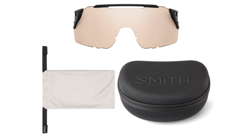 Smith Attack MAG MTB Sunglasses Matte Stone, 99 ChromaPop Green