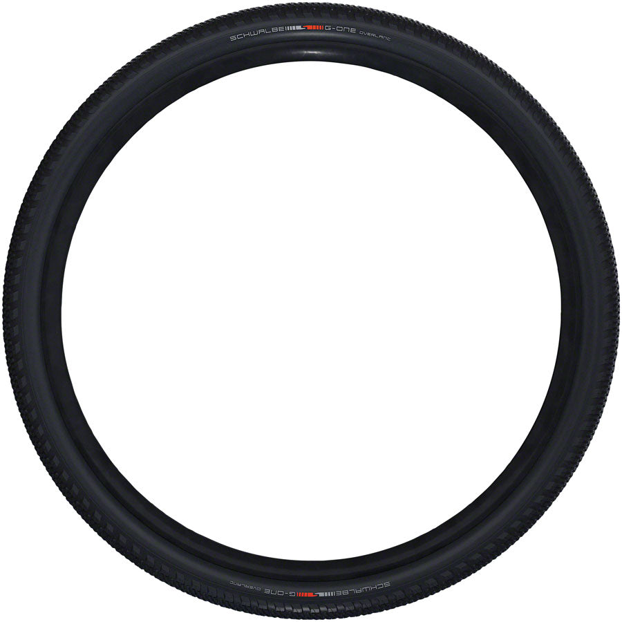Schwalbe G One Overland Tire 700 X 40, Tubeless, Folding, Black, Evolution Line, Super Ground, Addix Speed Grip