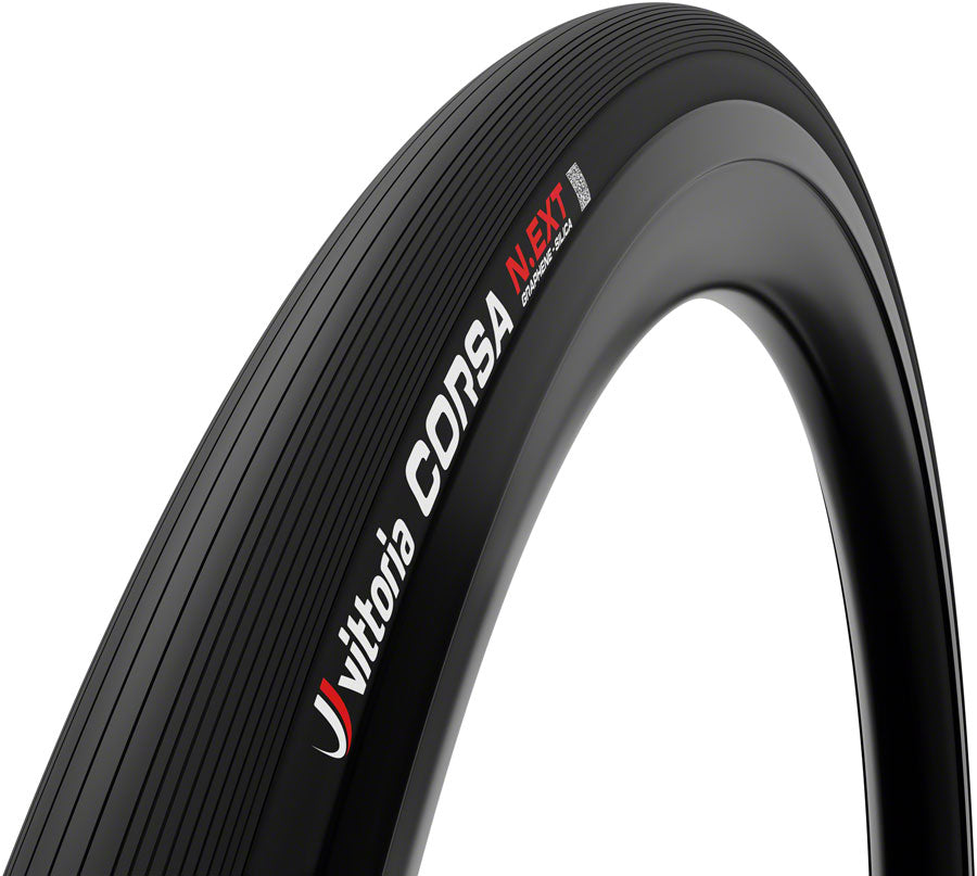 Vittoria Corsa N.Ext Tire 700 X 24, Tubeless, Folding, Black, G2.0