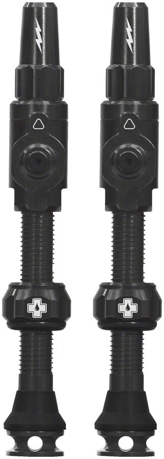 Muc Off Big Bore Lite Tubeless Valve Stems Large, 45mm, Black