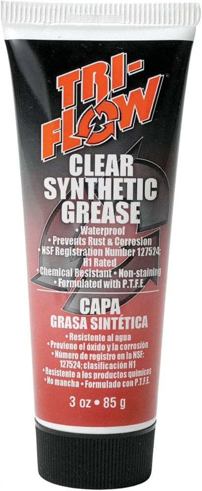 Triflow Tri-Flow Synthetic Grease - 3 Oz. Tube Red