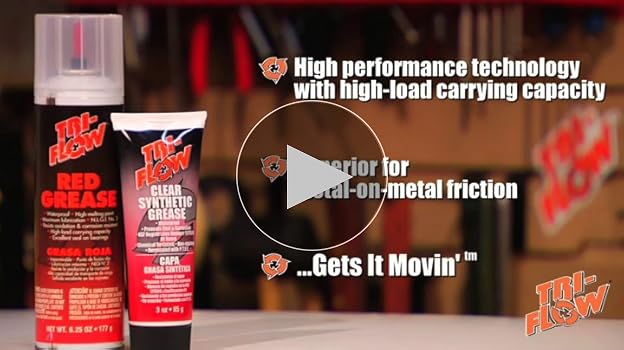 Triflow Tri-Flow Synthetic Grease - 3 Oz. Tube Red