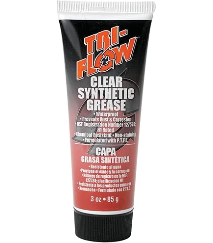 Triflow Tri-Flow Synthetic Grease - 3 Oz. Tube Red