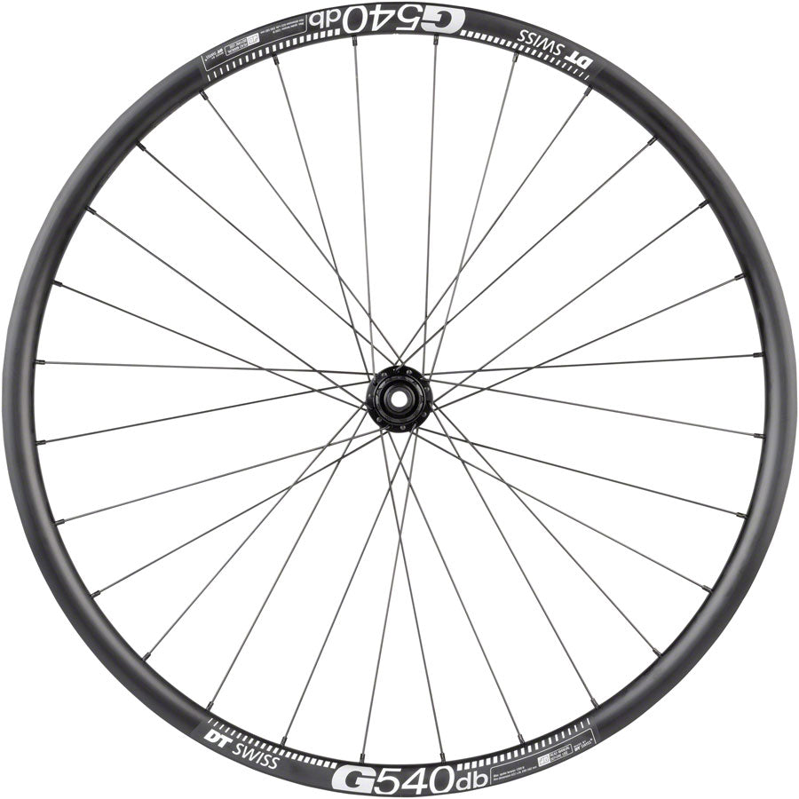 Quality Wheels Tiagra/G540 Rear Wheel 700c, 12 X 142mm, Center Lock, Hg 11, Black