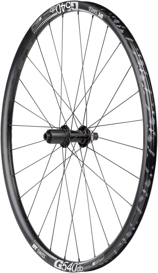 Quality Wheels Tiagra/G540 Rear Wheel 700c, 12 X 142mm, Center Lock, Hg 11, Black