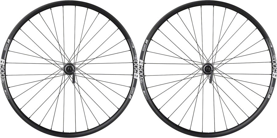 Quality Wheels Shimano / DT R500 Disc Wheelset - 700 QR x 100/135mm Center-Lock HG 11 MTN Black