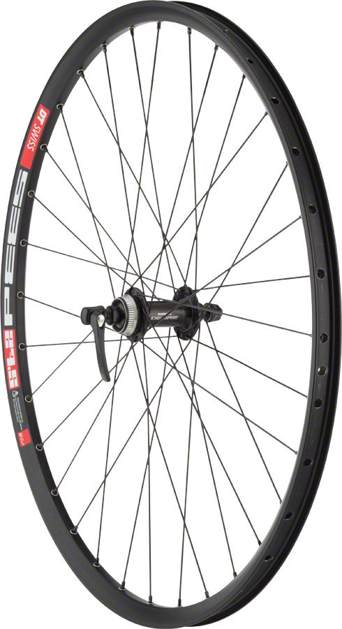 Quality Wheels Deore M610/Dt 533d Front Wheel 29", Qr X 100mm, Center Lock, Black