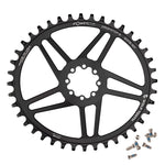 Wolf Tooth Elliptical Direct Mount Chainring 38t SRAM 8-Bolt Drop-Stop B