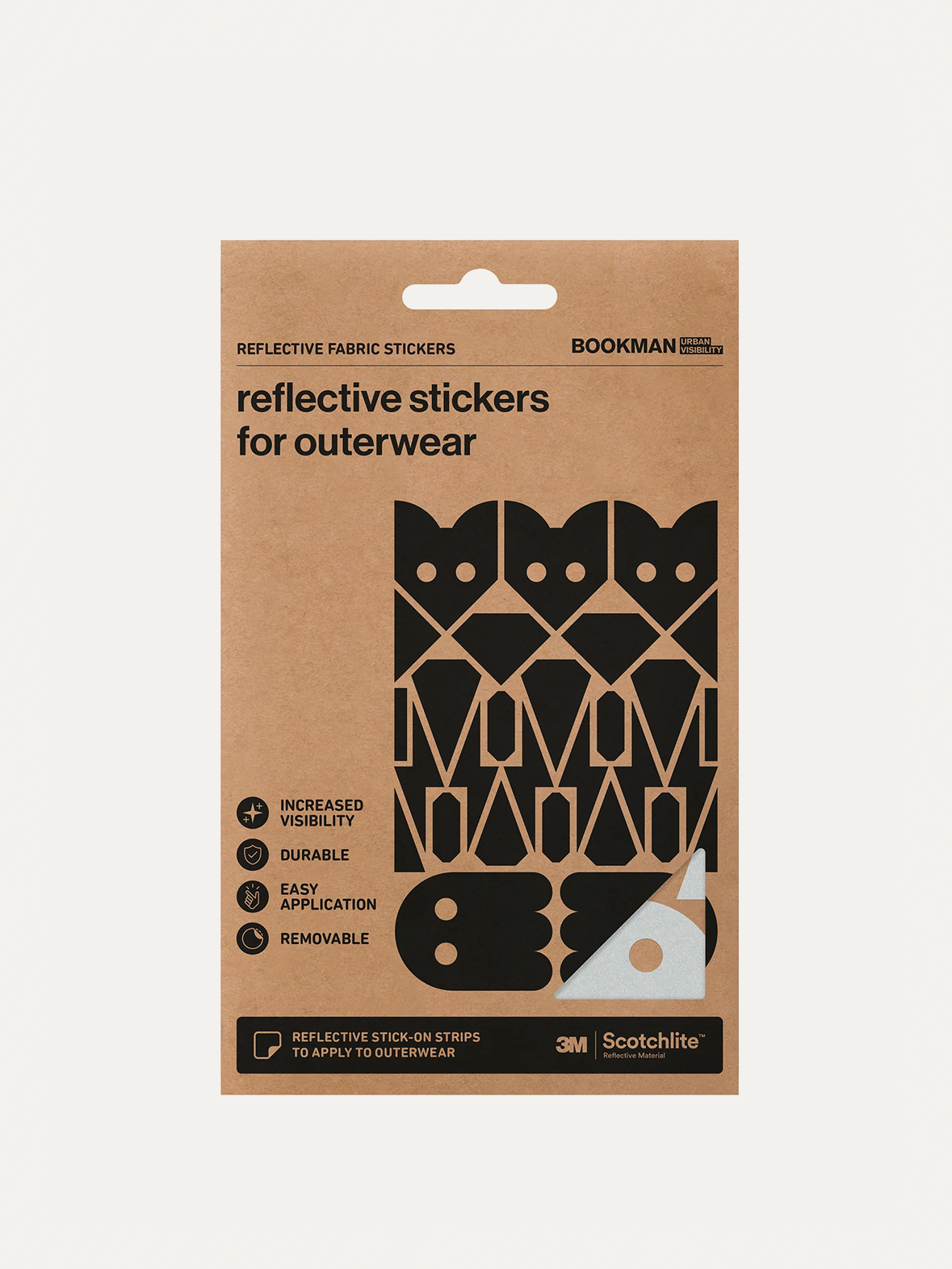Reflective Outerwear Stickers | Bookman Visibility Decals