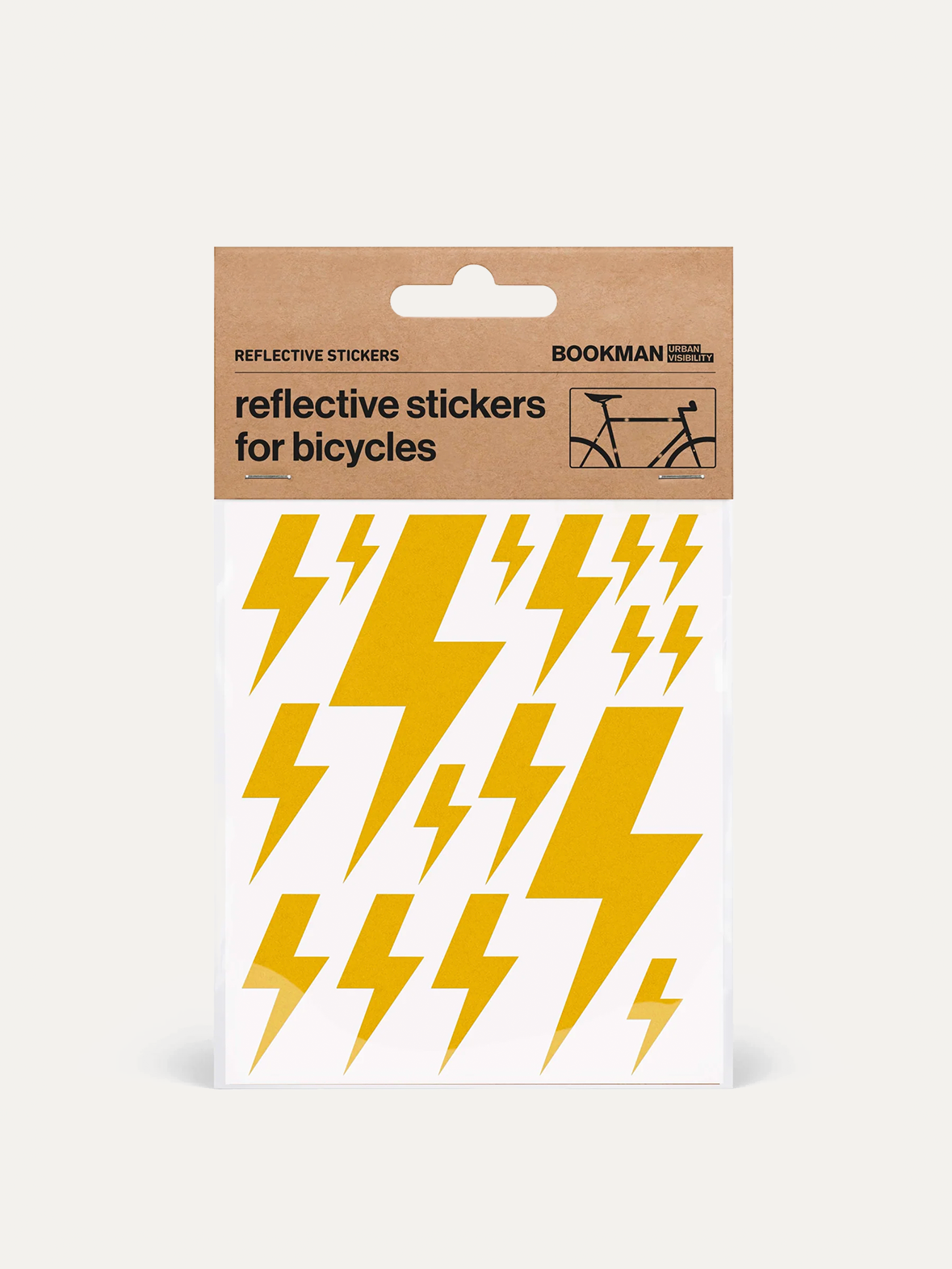 Reflective Bike Stickers | Bookman Visibility Decals