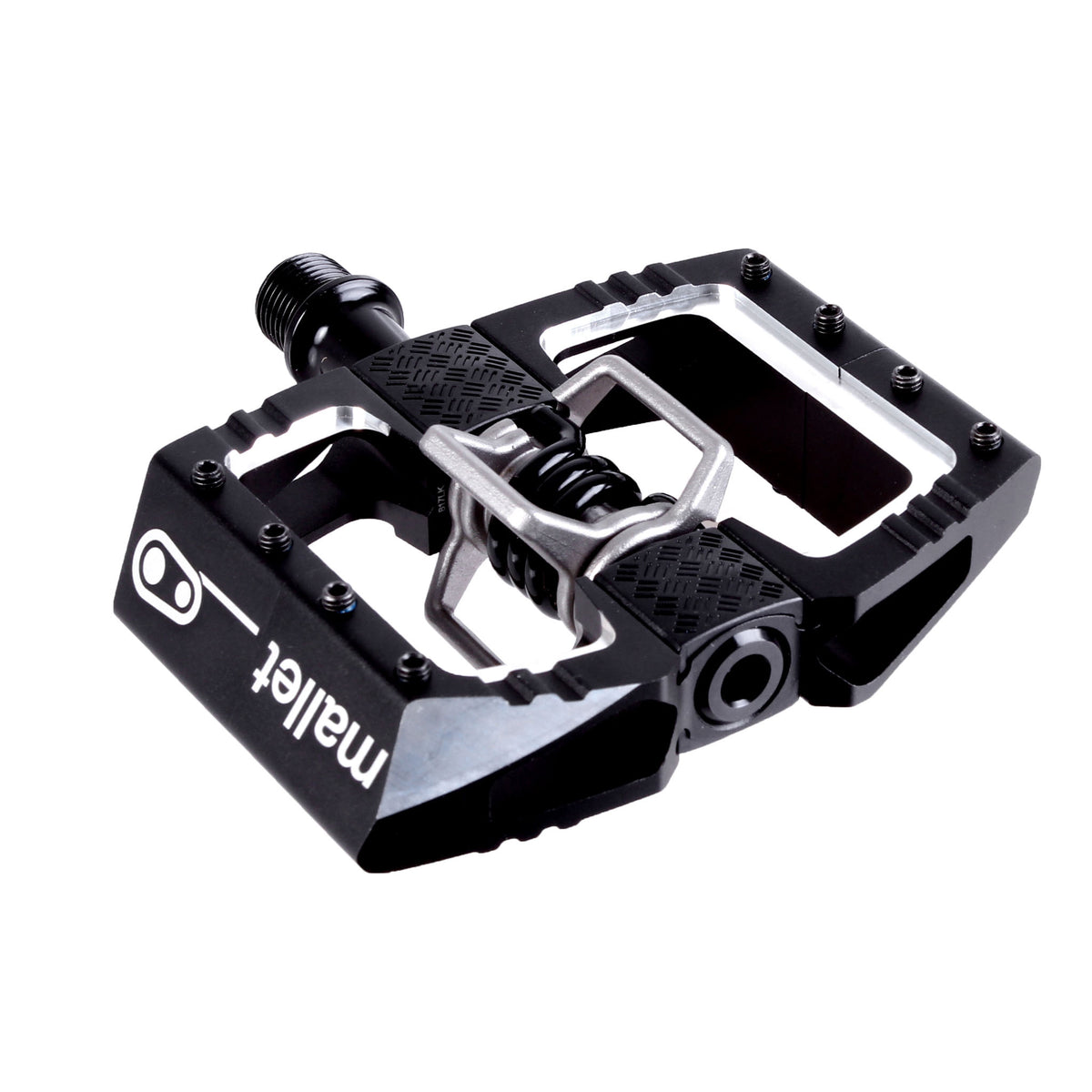 Mallet DH Pedals, High Polish Silver
