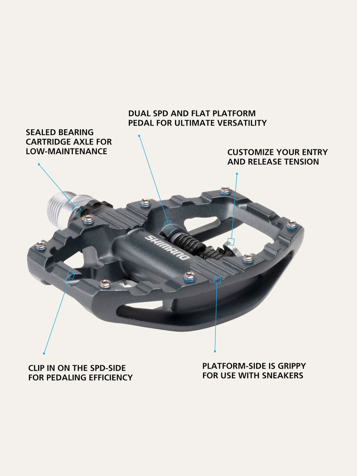 PD-EH500 Pedals Shimano