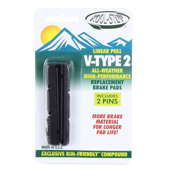 V-Type Pads, Green (Ceramic) Pr