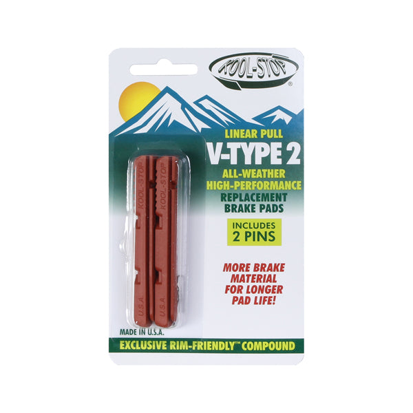 V-Type Pads, Green (Ceramic) Pr