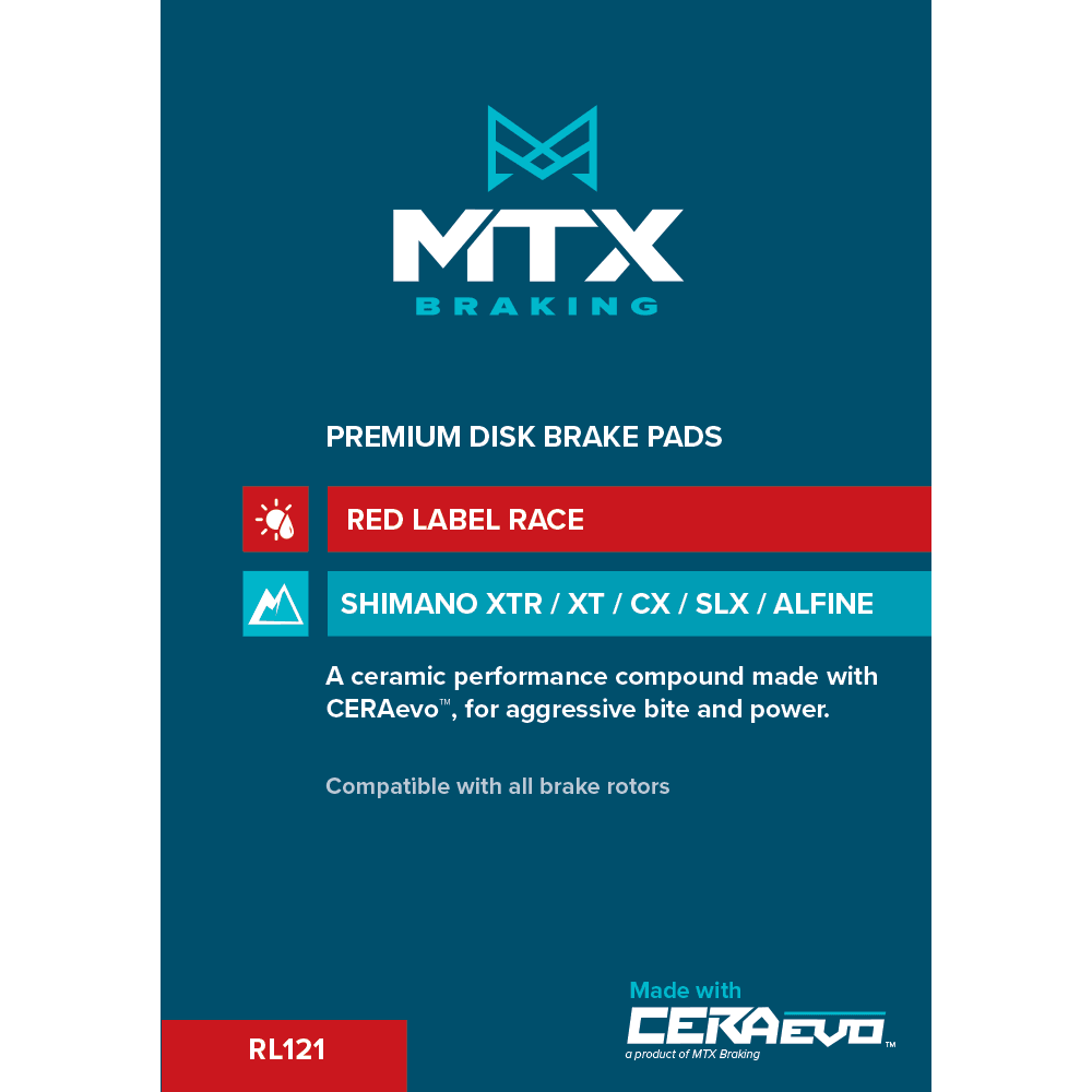 Mtx Brake Pads Shimano Xt/Xtr/Slx 2 Piston