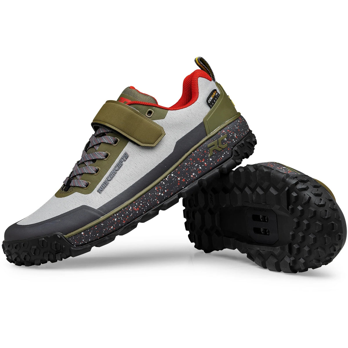 Men's Tallac Clip MTB Shoe | Ride Concepts Grey/Olive