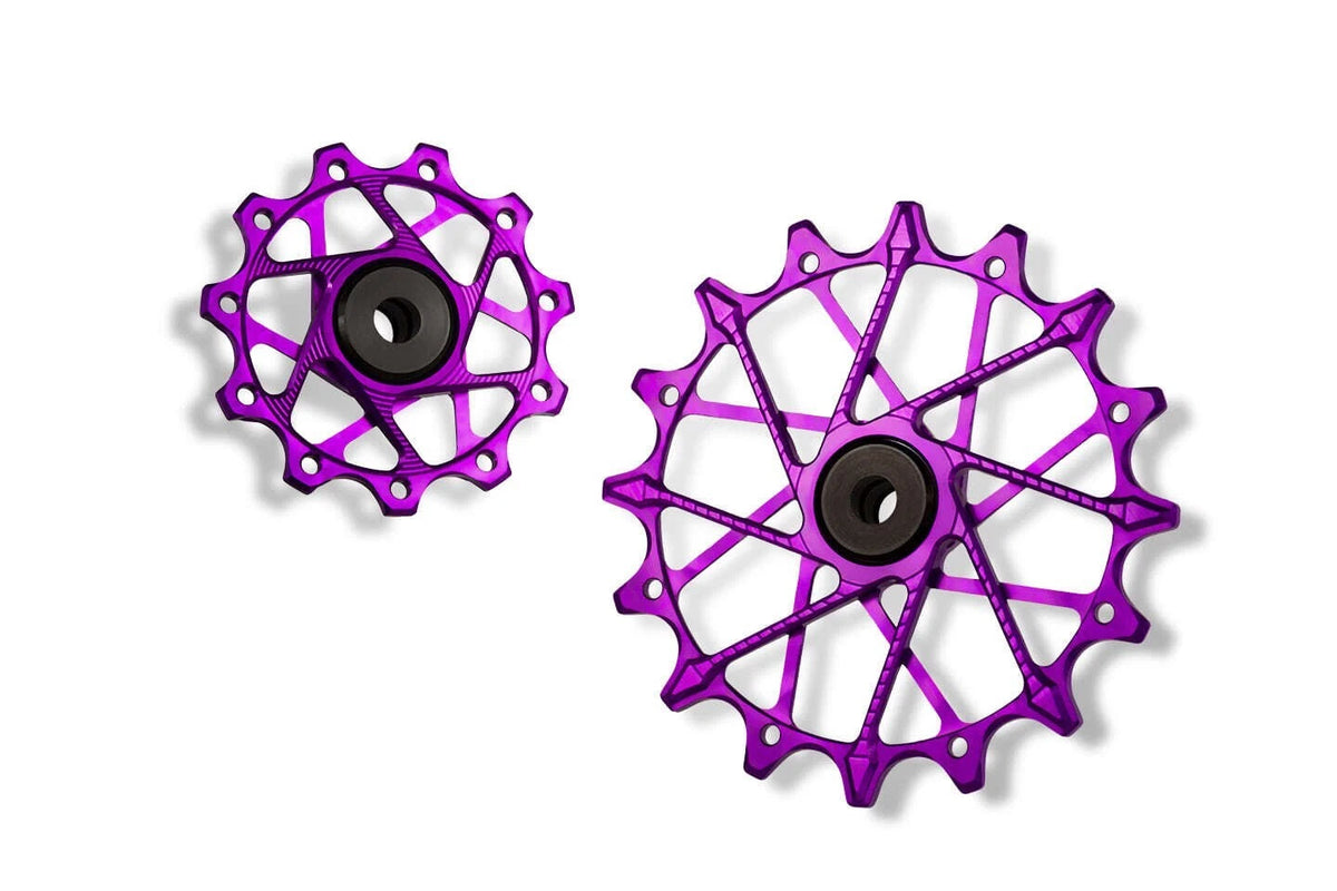Garbaruk CNC Derailleur Pulleys | Aluminum Bike Parts