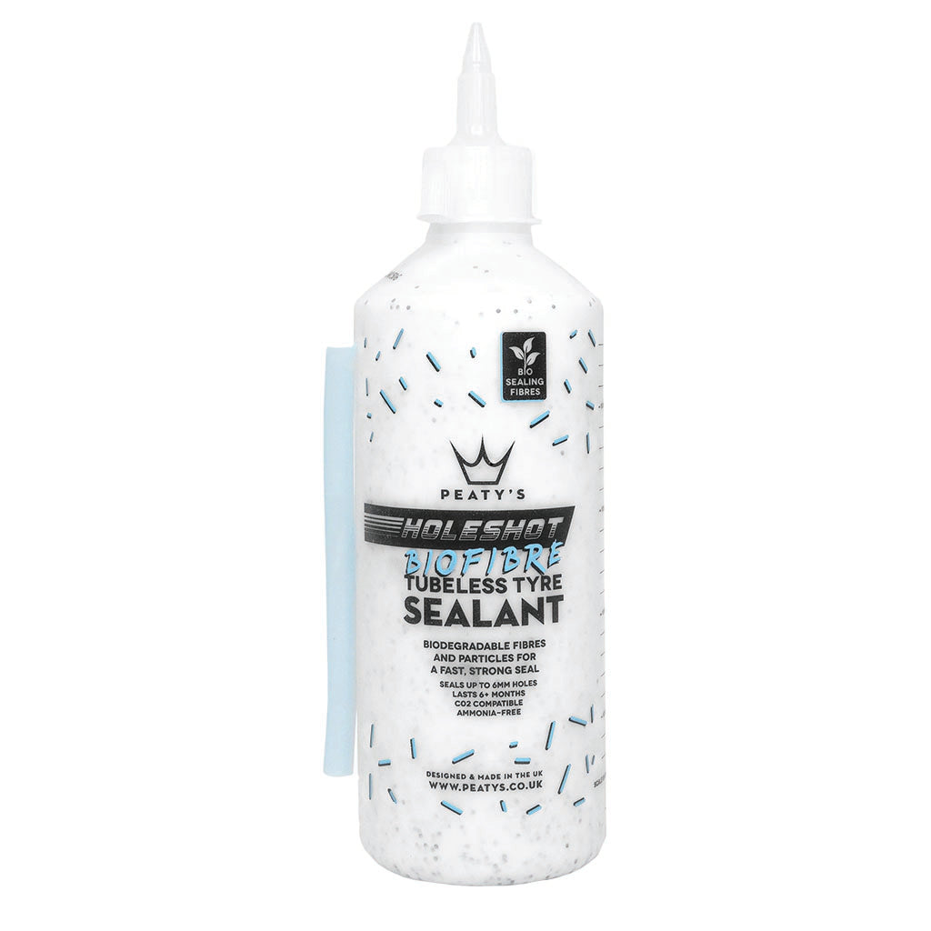 Peaty's Holeshot BioFibre Tubeless Tire Sealant