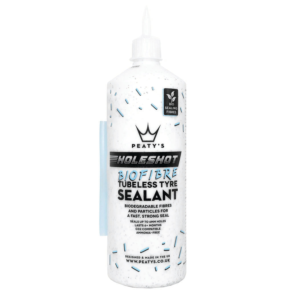 Peaty's Holeshot BioFibre Tubeless Tire Sealant