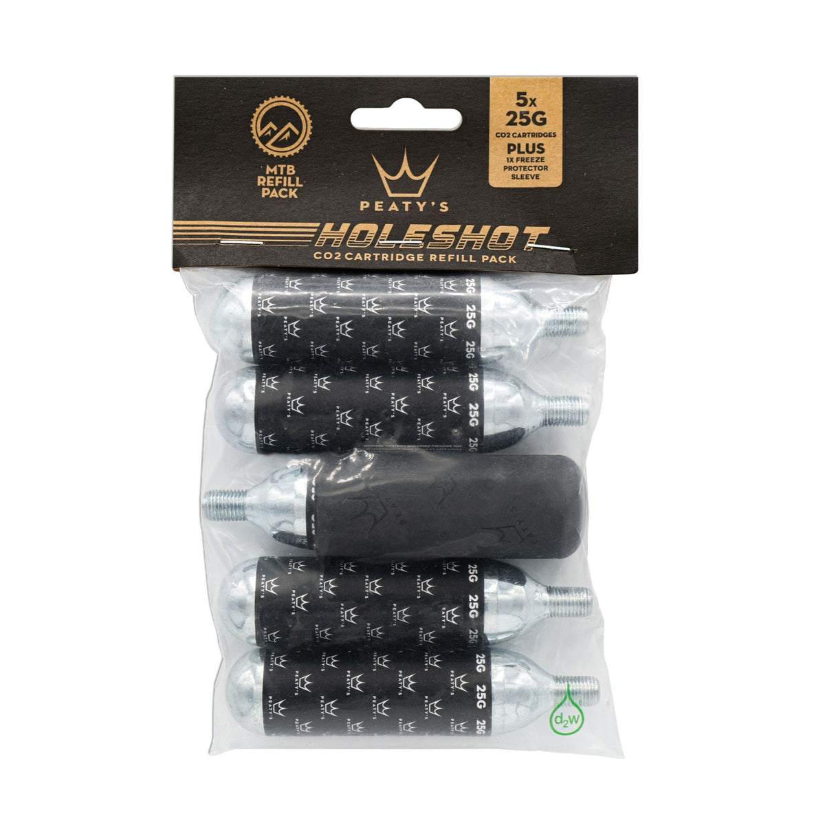Peaty's Holeshot CO2 Refill Cartridges
