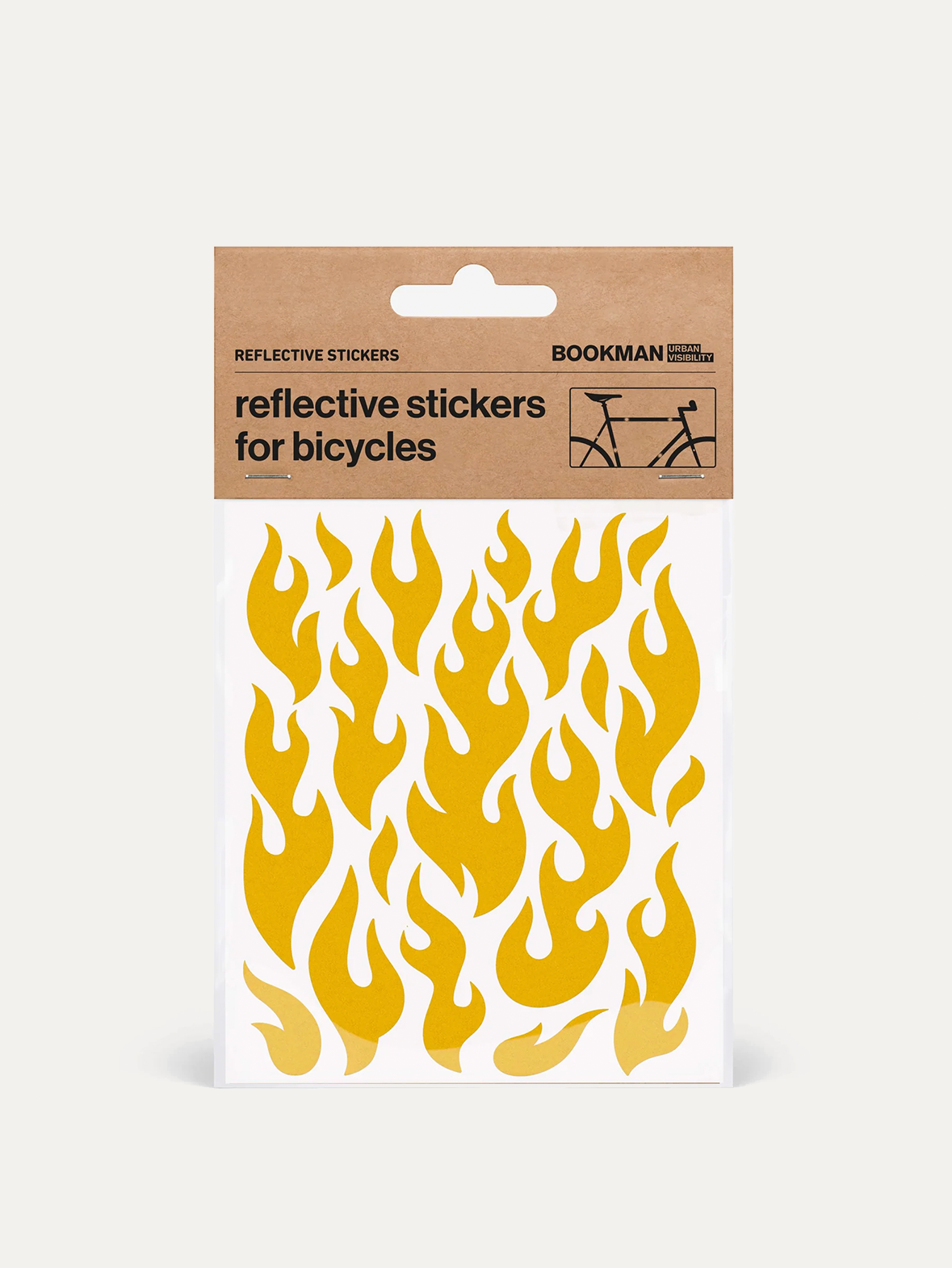 Reflective Bike Stickers | Bookman Visibility Decals